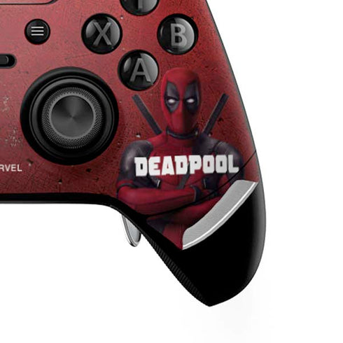 Marvel Deadpool Legacy Deadpool Red Poster Xbox One Elite Controller Skin
