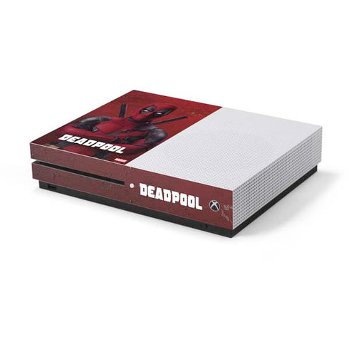Marvel Deadpool Legacy Deadpool Red Poster Xbox One Skins