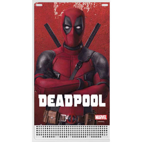 Marvel Deadpool Legacy Deadpool Red Poster Xbox Series S Console Skin