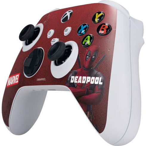 Marvel Deadpool Legacy Deadpool Red Poster Xbox Series S Controller Skin
