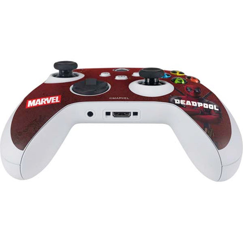 Marvel Deadpool Legacy Deadpool Red Poster Xbox Series S Controller Skin