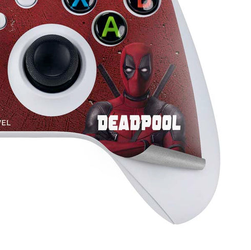 Marvel Deadpool Legacy Deadpool Red Poster Xbox Series S Controller Skin