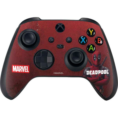 Marvel Deadpool Legacy Deadpool Red Poster Xbox Series X Bundle Skin