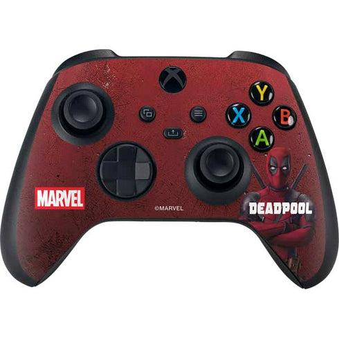 Marvel Deadpool Legacy Deadpool Red Poster Xbox Series X Controller Skin