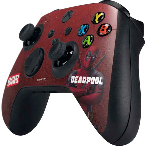 Marvel Deadpool Legacy Deadpool Red Poster Xbox Series X Controller Skin