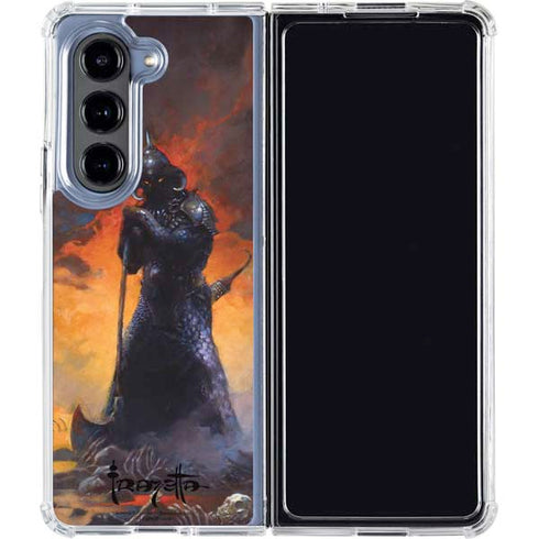 Death Dealer by Frazetta Galaxy Z Fold5 5G Clear Case