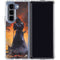 Death Dealer by Frazetta Galaxy Z Fold5 5G Clear Case