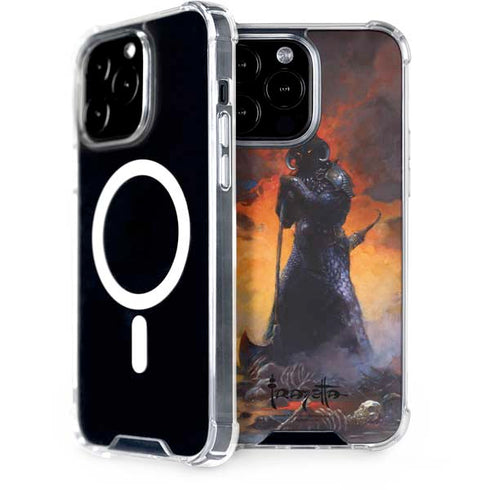 Death Dealer by Frazetta iPhone Cases