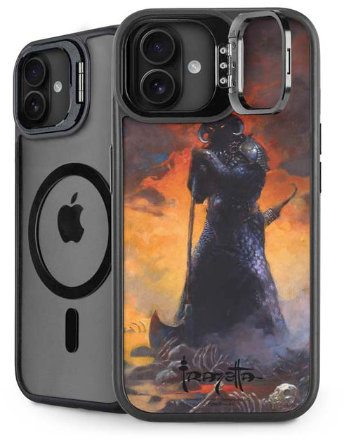 Death Dealer by Frazetta iPhone 16 Plus Kickstand Case