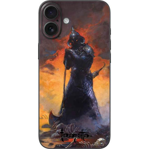 Death Dealer by Frazetta iPhone 16 Plus Skin