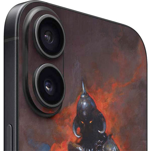 Death Dealer by Frazetta iPhone 16 Plus Skin