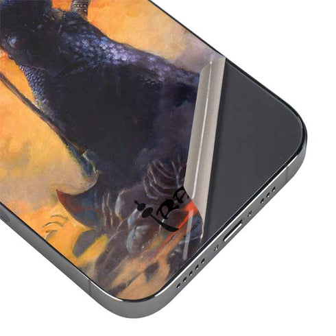 Death Dealer by Frazetta iPhone 16e Skin