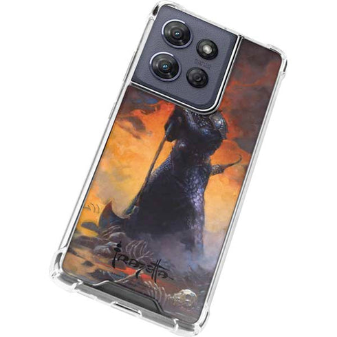 Death Dealer by Frazetta Moto G 5G (2025) Clear Case