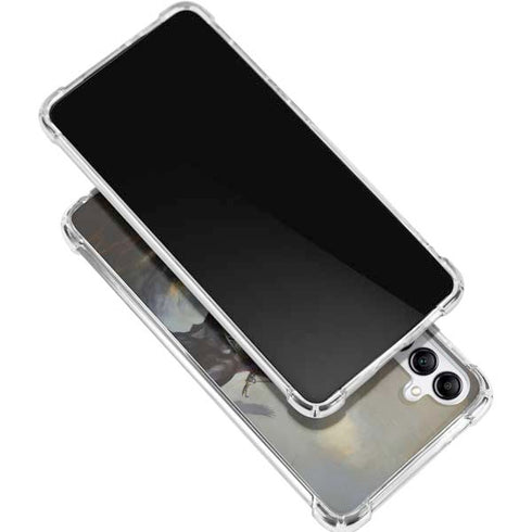 Death Dealer on Horseback by Frazetta Galaxy A16 5G Clear Case