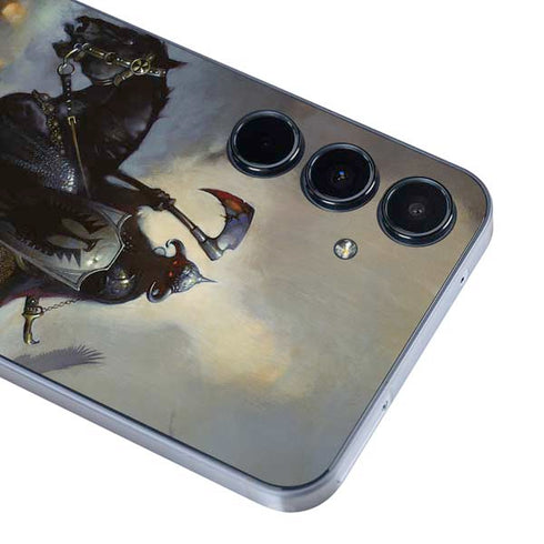 Death Dealer on Horseback by Frazetta Galaxy A35 5G Skin