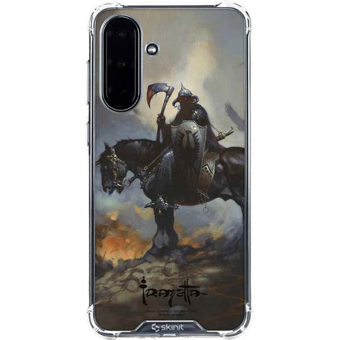 Death Dealer on Horseback by Frazetta Galaxy A36 5G Clear Case