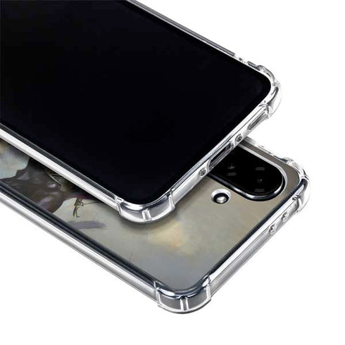 Death Dealer on Horseback by Frazetta Galaxy A36 5G Clear Case