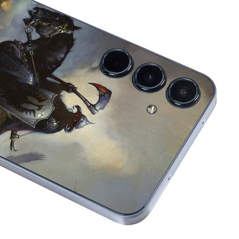 Death Dealer on Horseback by Frazetta Galaxy A36 5G Skin