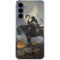 Death Dealer on Horseback by Frazetta Galaxy A55 5G Clear Case