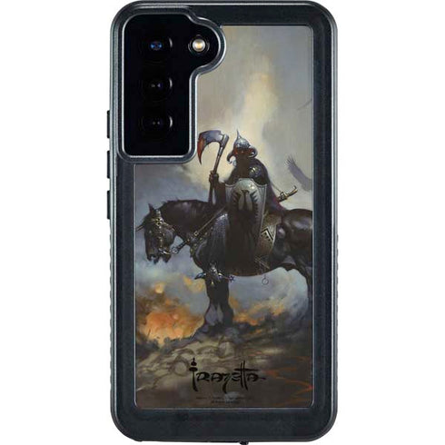 Death Dealer on Horseback by Frazetta Galaxy S24 Plus Waterproof Case