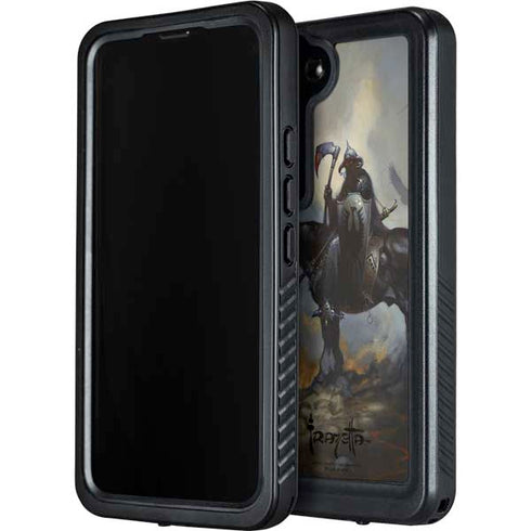 Death Dealer on Horseback by Frazetta Galaxy S24 Plus Waterproof Case