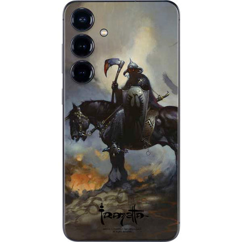 Death Dealer on Horseback by Frazetta Galaxy S25 Skin