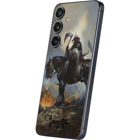 Death Dealer on Horseback by Frazetta Galaxy S25 Skin