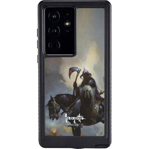 Death Dealer on Horseback by Frazetta Galaxy S24 Ultra Waterproof Case