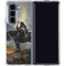 Death Dealer on Horseback by Frazetta Galaxy Z Fold5 5G Clear Case