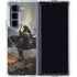 Death Dealer on Horseback by Frazetta Galaxy Z Fold5 5G Clear Case