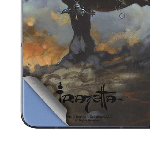 Death Dealer on Horseback by Frazetta Galaxy Z Fold5 5G Skin