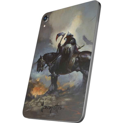 Death Dealer on Horseback by Frazetta Apple iPad Mini Skin