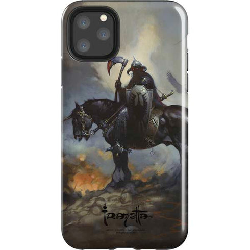 Death Dealer on Horseback by Frazetta iPhone Cases