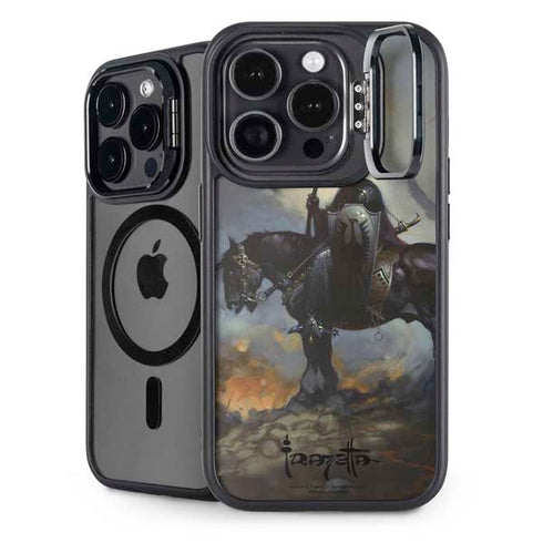 Death Dealer on Horseback by Frazetta iPhone Cases