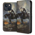 Death Dealer on Horseback by Frazetta iPhone 15 Folio Case
