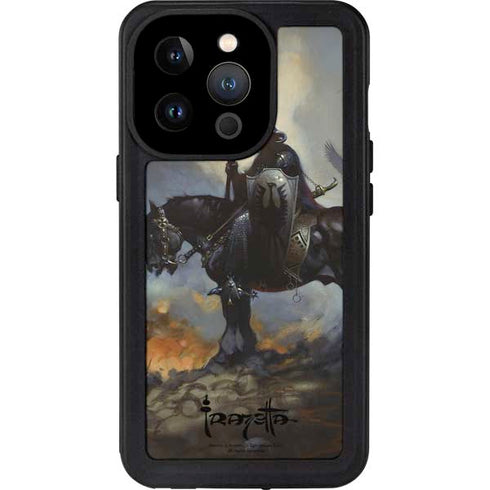 Death Dealer on Horseback by Frazetta iPhone 15 Pro Waterproof Case