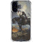 Death Dealer on Horseback by Frazetta iPhone 16 Plus Clear Case