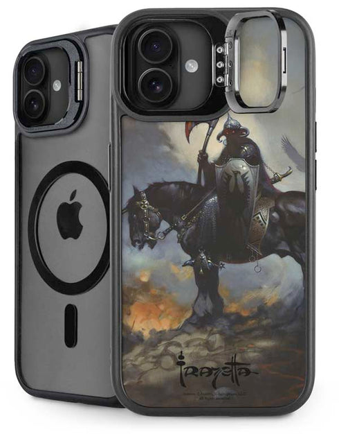 Death Dealer on Horseback by Frazetta iPhone 16 Plus Kickstand Case