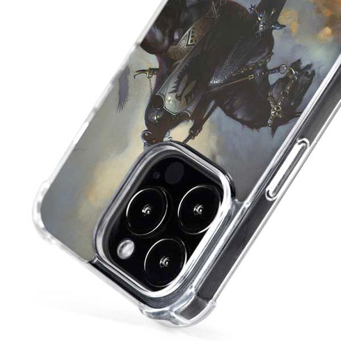 Death Dealer on Horseback by Frazetta iPhone 16 Pro MagSafe Case
