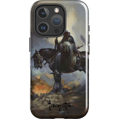 Death Dealer on Horseback by Frazetta iPhone 16 Pro Magsafe Impact Case