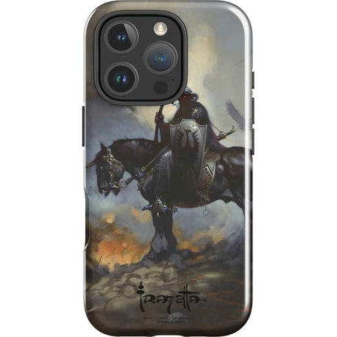 Death Dealer on Horseback by Frazetta iPhone 16 Pro Max Impact Case