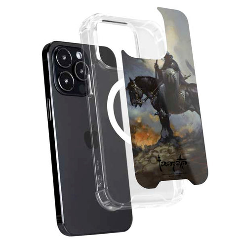 Death Dealer on Horseback by Frazetta iPhone 16 Pro Max MagSafe Case