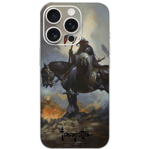 Death Dealer on Horseback by Frazetta iPhone 16 Pro Skin