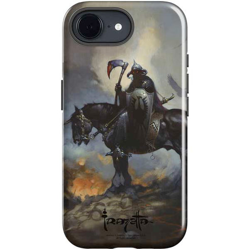 Death Dealer on Horseback by Frazetta iPhone 16e Impact Case