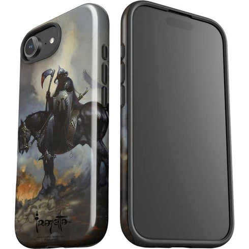 Death Dealer on Horseback by Frazetta iPhone 16e Impact Case