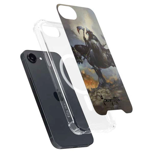 Death Dealer on Horseback by Frazetta iPhone 16e MagSafe Case