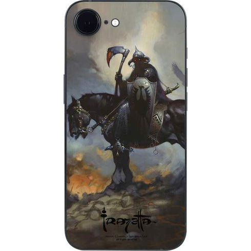 Death Dealer on Horseback by Frazetta iPhone 16e Skin