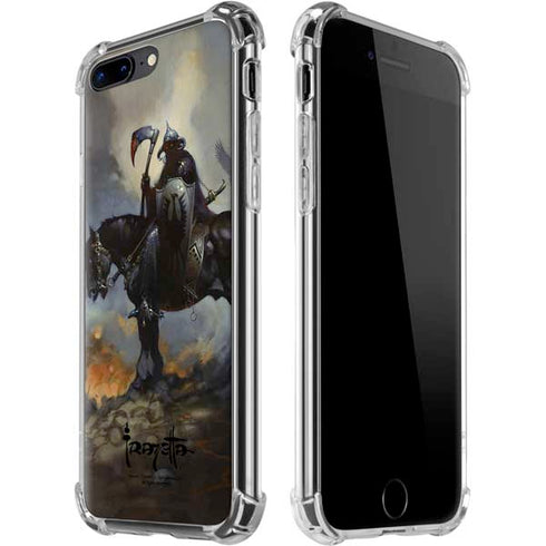 Death Dealer on Horseback by Frazetta iPhone Cases