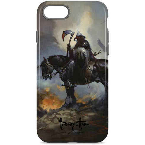 Death Dealer on Horseback by Frazetta iPhone Cases