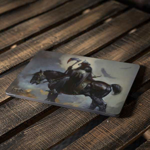 Death Dealer on Horseback by Frazetta Apple MacBook Air Skin